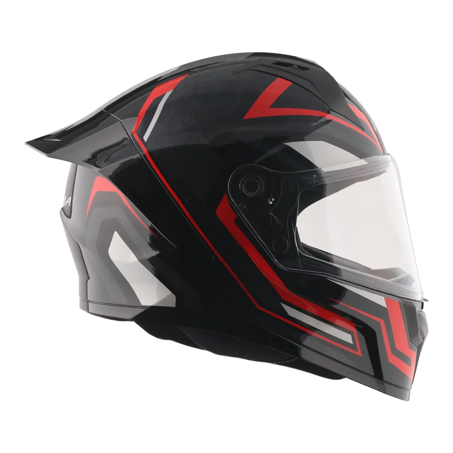 Vega Sonic Dx Shadow Black Red Full Face Helmet