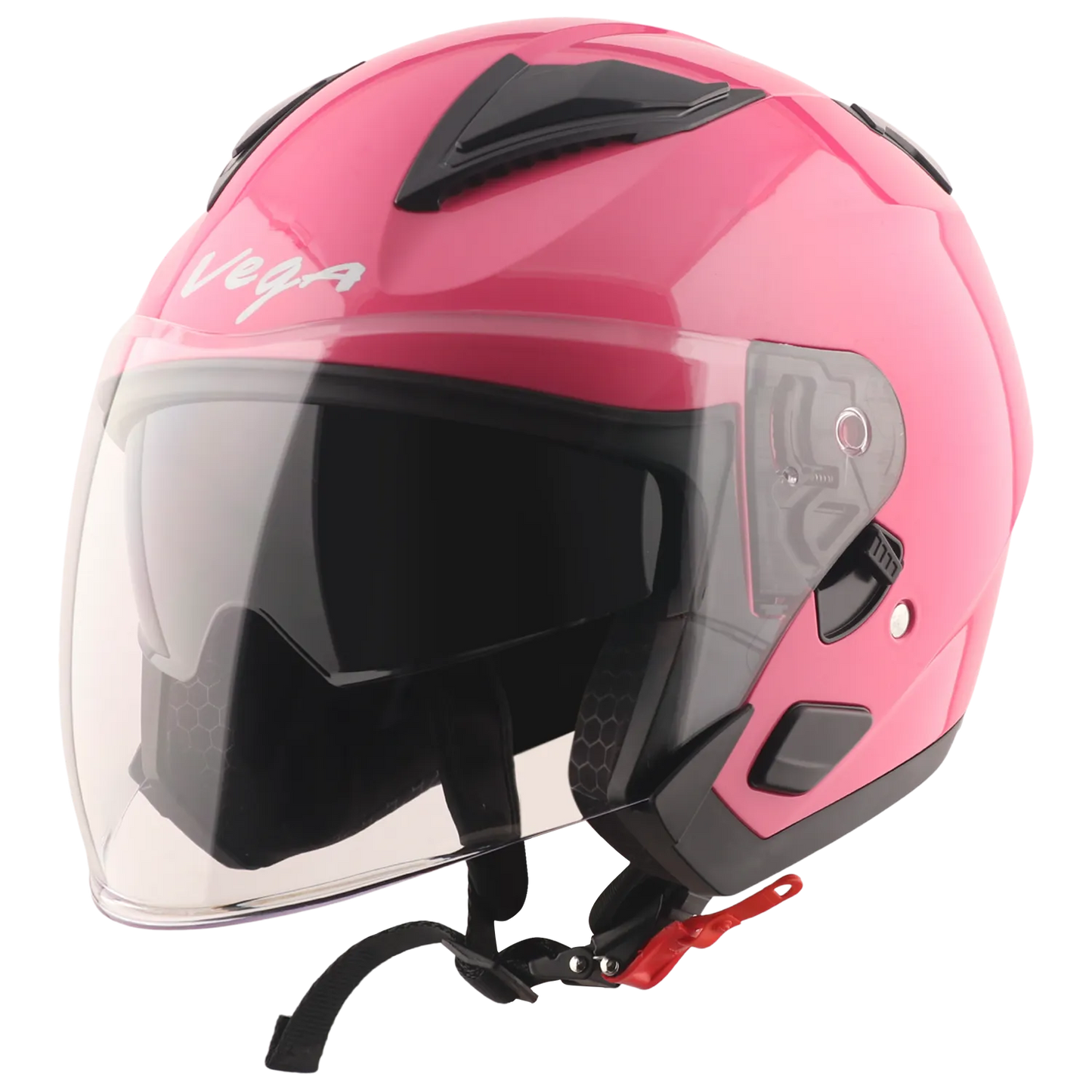 Vega Swift DX Pink Half Face Helmet