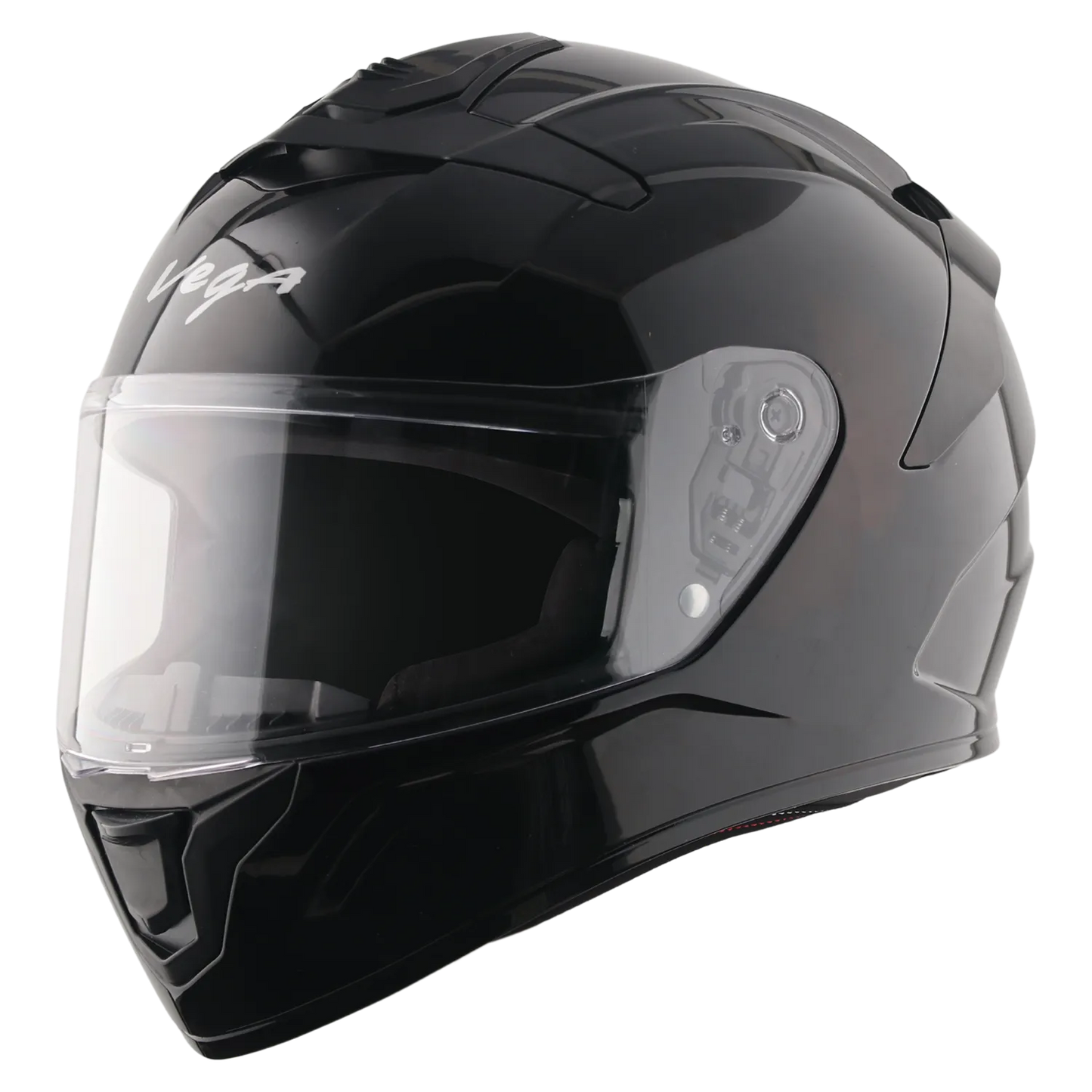 Vega Turbo Dx Solid Black Full Face Helmet