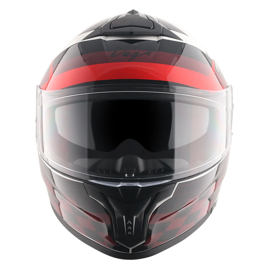 Vega Zap Dx Alliance White Red Full face Helmet