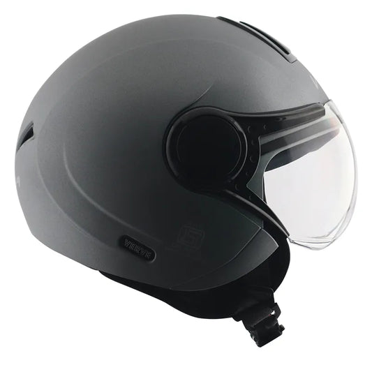 VEGA Verve Dull Anthracite Half Face Helmet