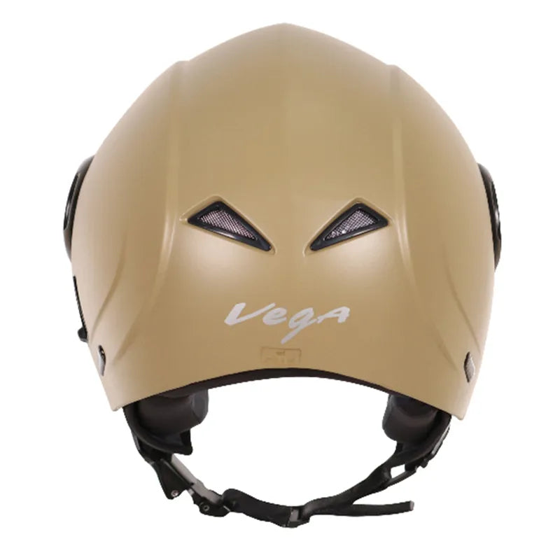VEGA Verve Dull Desert Storm Half Face Helmet