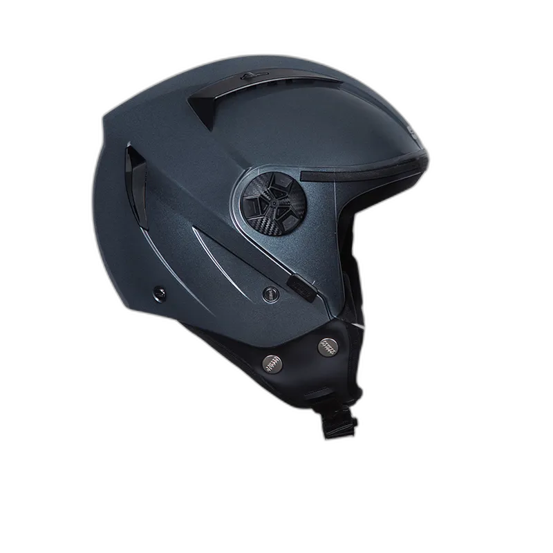 STUDDS Vogue Gun Grey Half Face Helmet