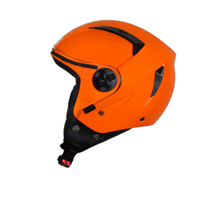 STUDDS Vogue V Orange Half Face Helmet