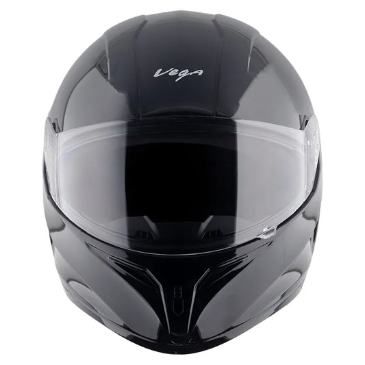 VEGA Voyager Dx Black Half Face Helmet