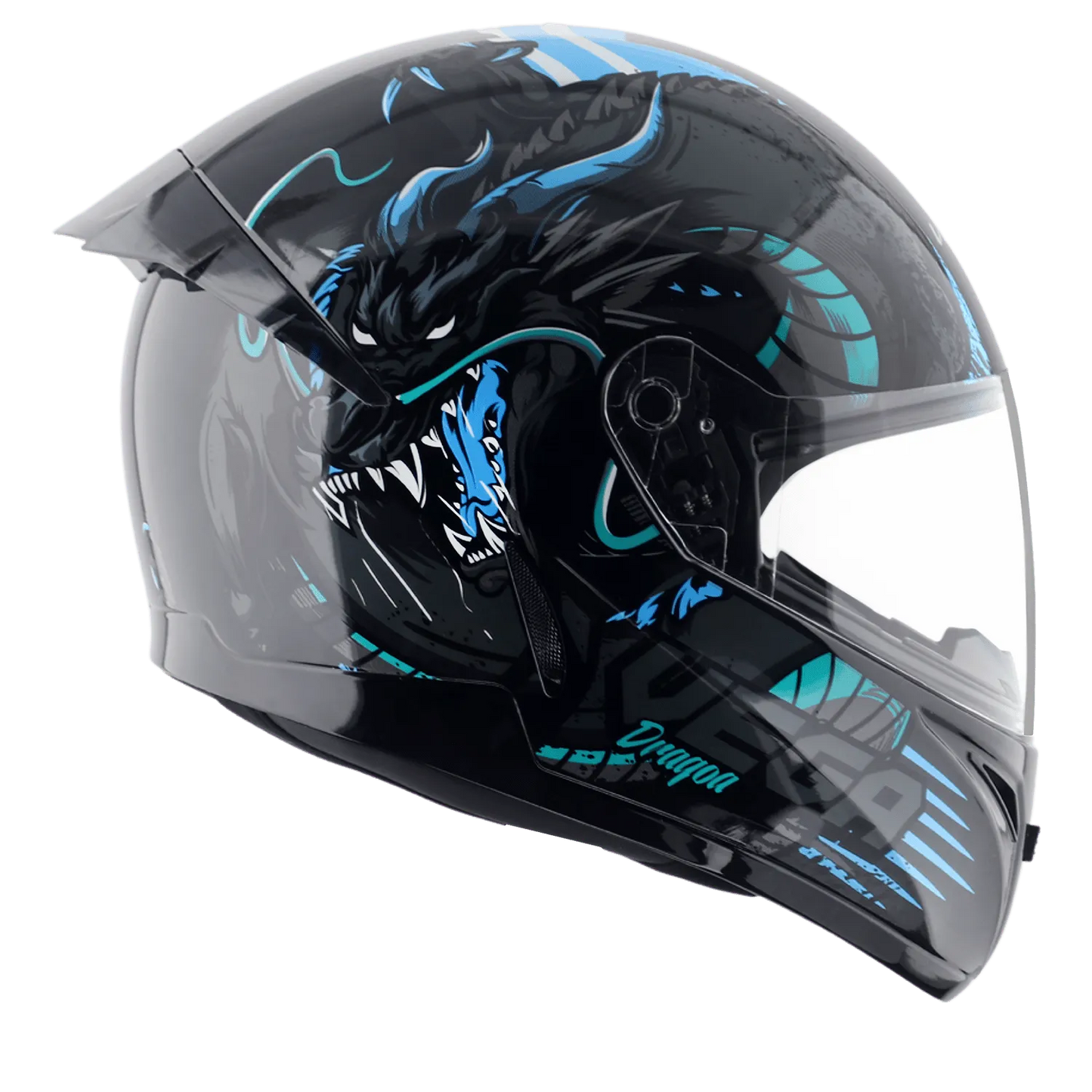 VEGA Voyager Dx Dragoa Black M Blue Full Face Helmet