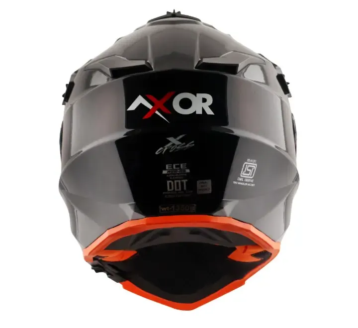 AXOR X Cross Black Red Off Road Helmet