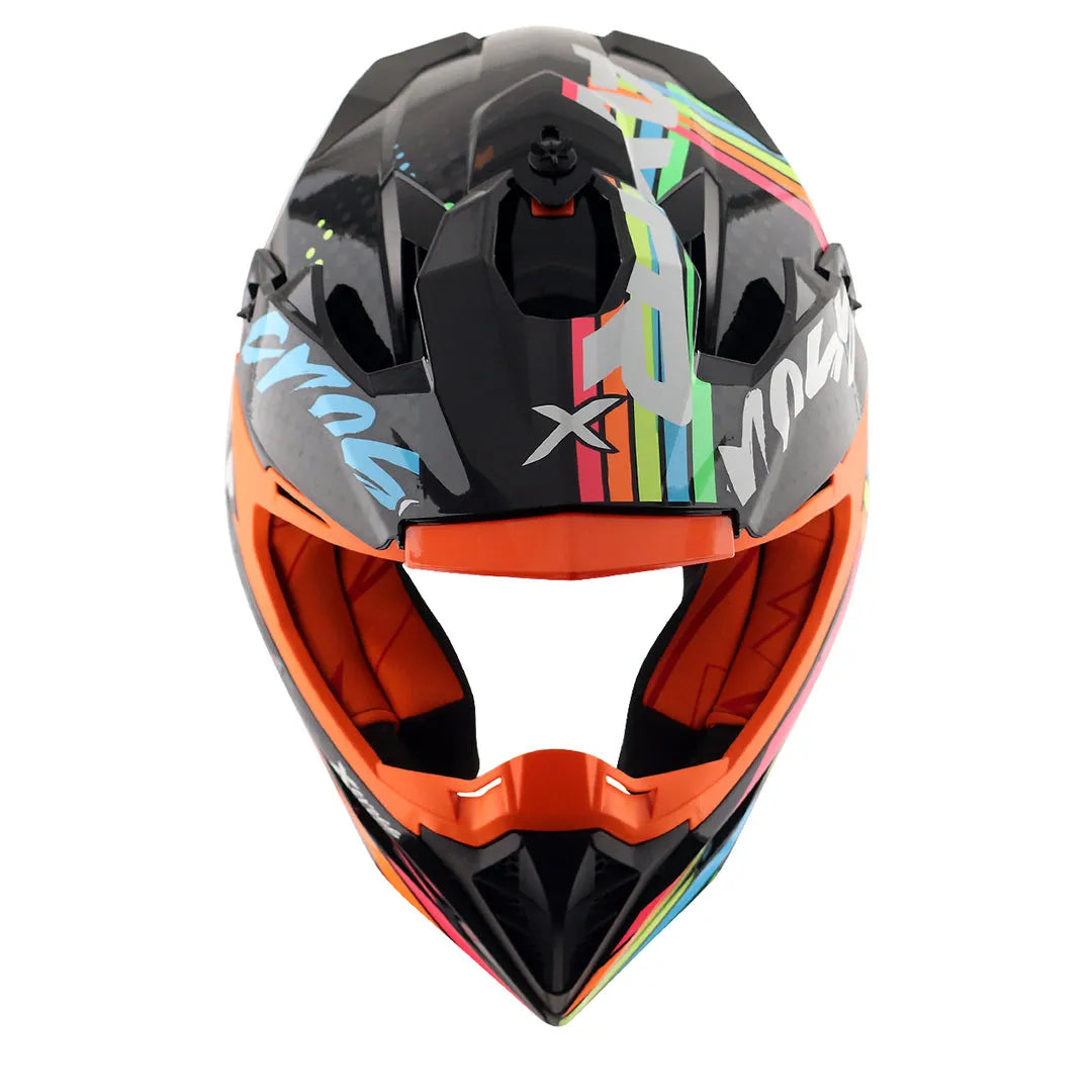 AXOR X Cross X2 Black Grey Off Road Helmet