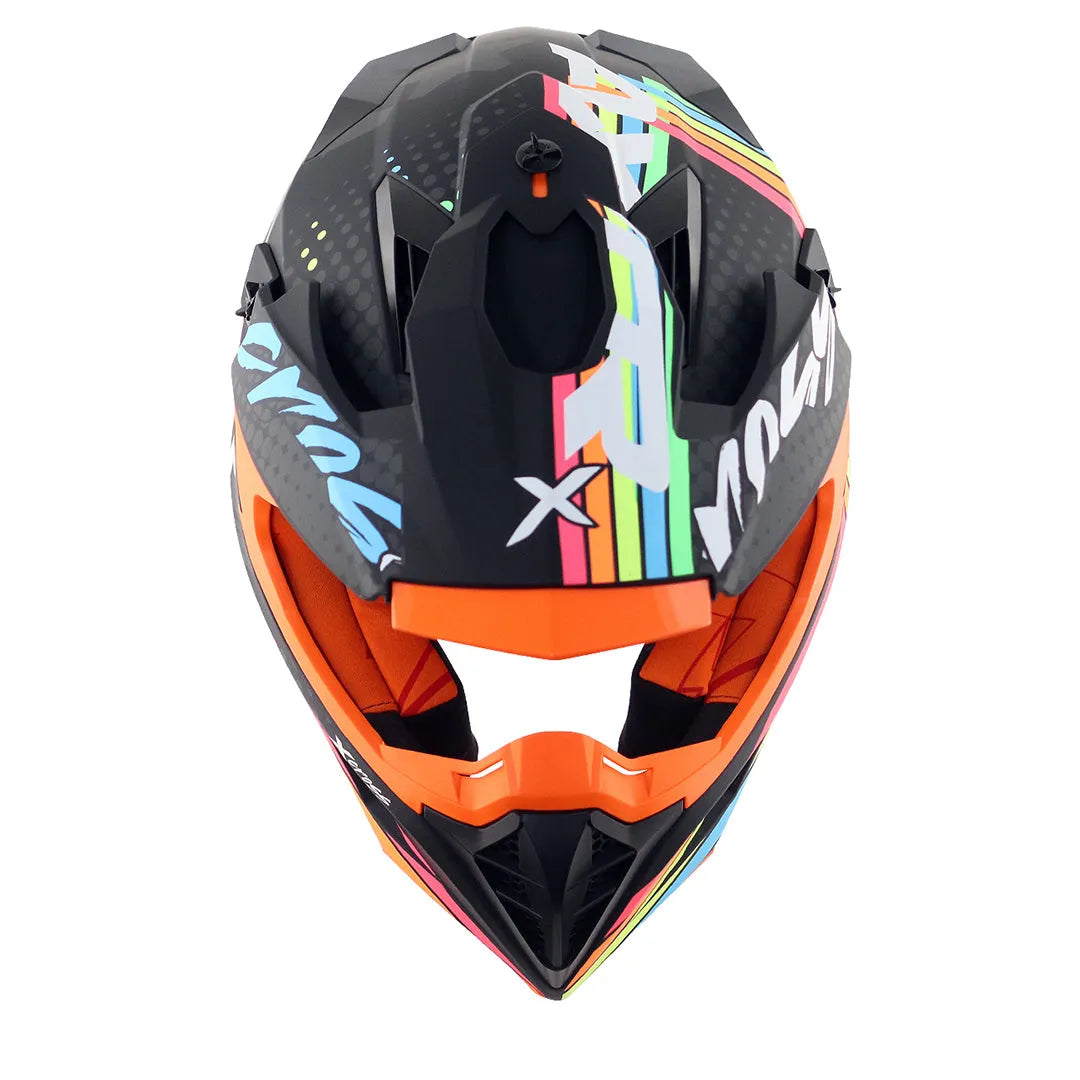 AXOR X Cross X2 Dull Black Grey Off Road Helmet