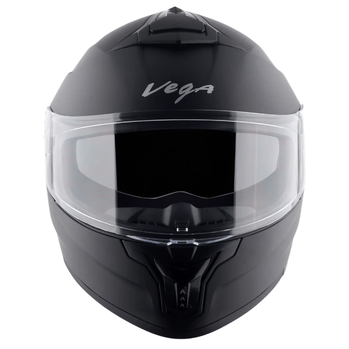 VEGA Zap Dx Solid Dull Black Md Full Face Helmet