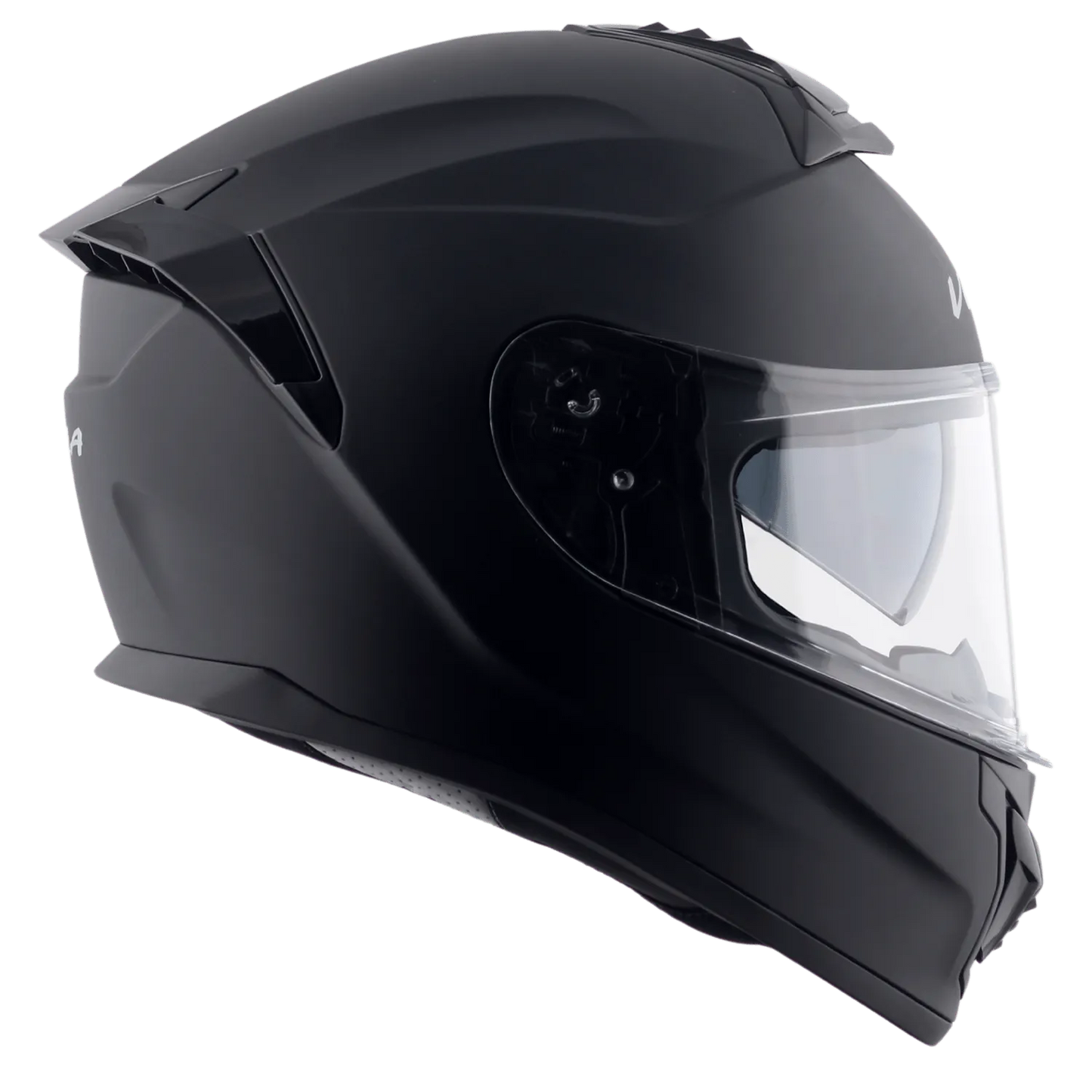 VEGA Zap Dx Solid Dull Black Md Full Face Helmet