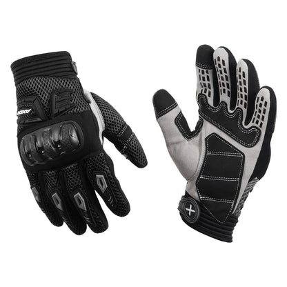 AXOR Air Stream Black Gloves Riding Gears
