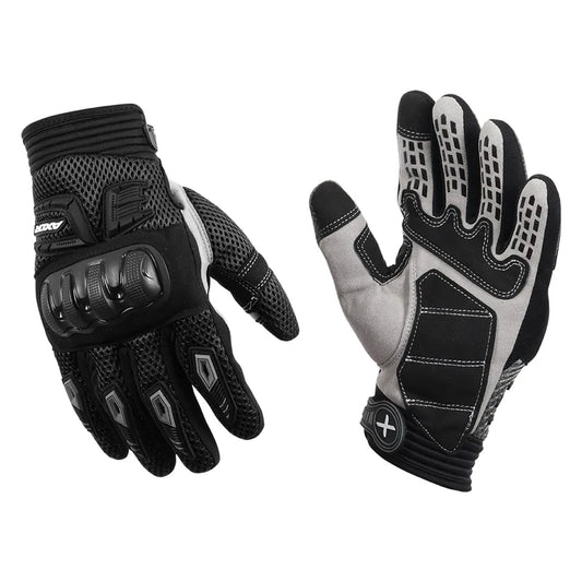 AXOR Air Stream Black Gloves Riding Gears