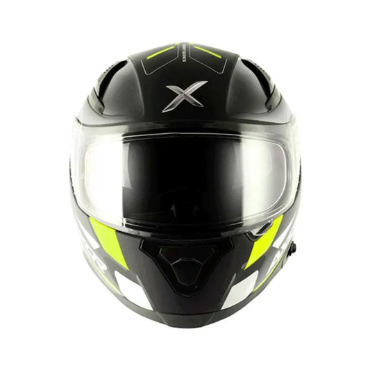 AXOR Apex Turbine Black Neon Grey Full Face Helmet