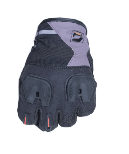 SOLACE Aura Black Gray Gloves Riding Gears