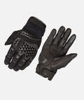 SOLACE Air Black Gloves Riding Gears