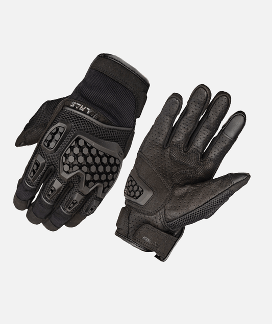 SOLACE Air Black Gloves Riding Gears