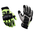 AXOR Air Stream Black Neon Green Gloves Riding Gears