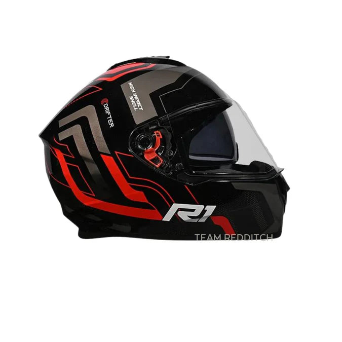 STUDDS Drifter D4 R1 Matt Black N2 Full Face Helmet