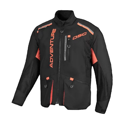 DSG Adv Gry Bk Orange Jacket Riding Gears