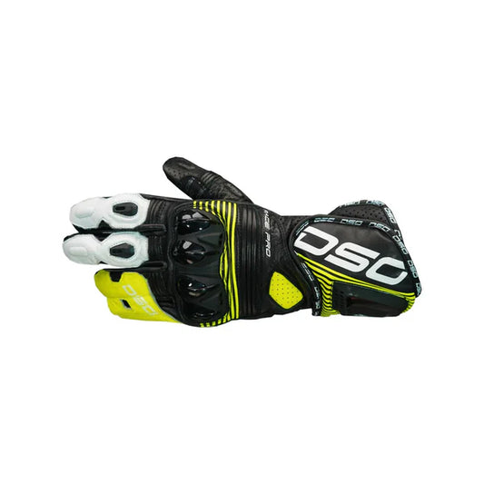 DSG Glove Yel Fl Gloves Riding Gears