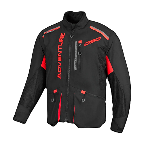 Dsg Adv Bk Red Jacket Riding Gears