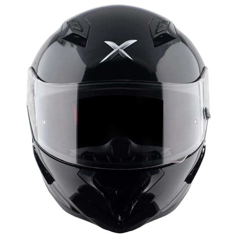 AXOR Hunter Solid Black Full Face Helmet
