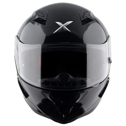 AXOR Hunter Solid Black Full Face Helmet