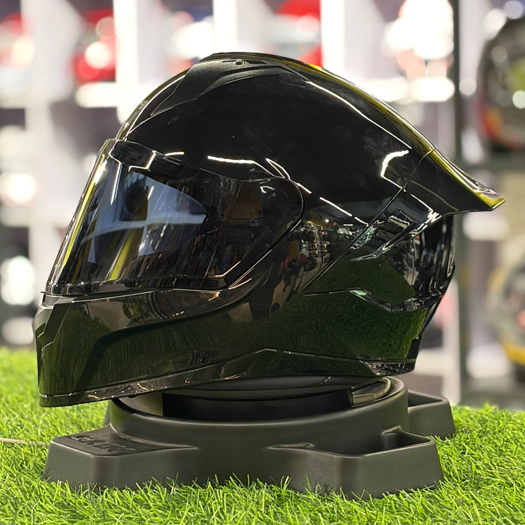 VEGA Sonic DX Black Helmet + Black Visor Combo