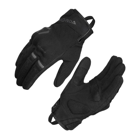 KORDA Street 2 0 Matt Black Gloves Riding Gears