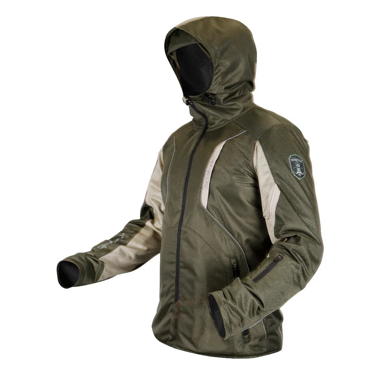 AXOR X Boy Olive Green Jackets Riding Gears