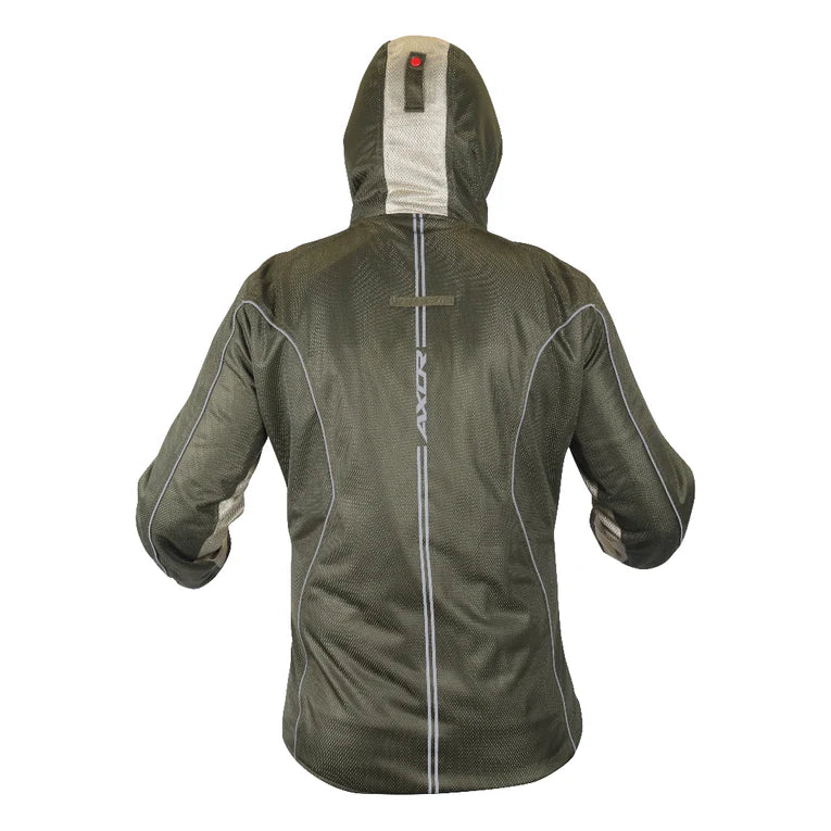 AXOR X Boy Olive Green Jackets Riding Gears