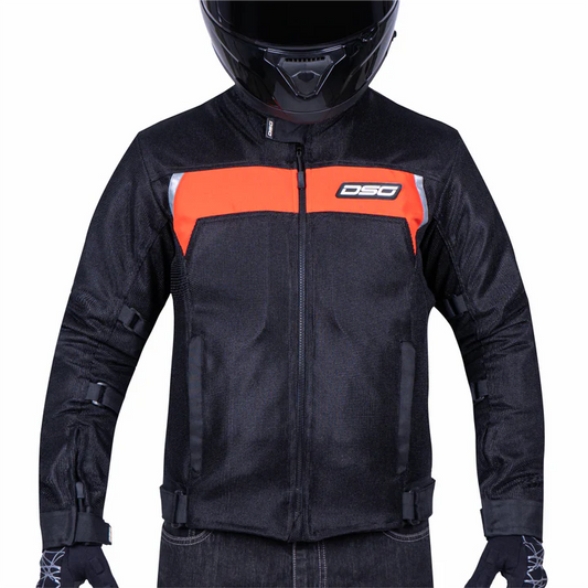 DSG Roadster Bk Red Jacket Riding Gears