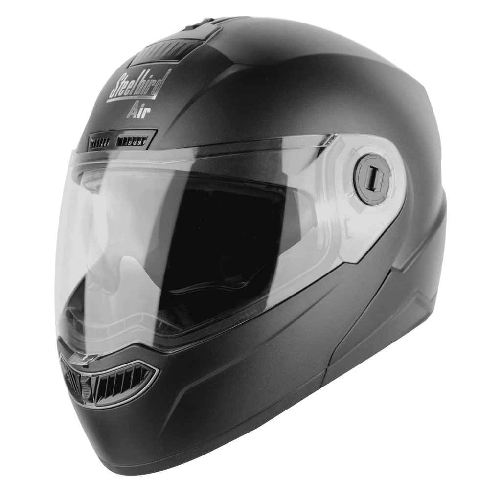 STEELBIRD Sba 7 Dashing Black Full Face Helmet