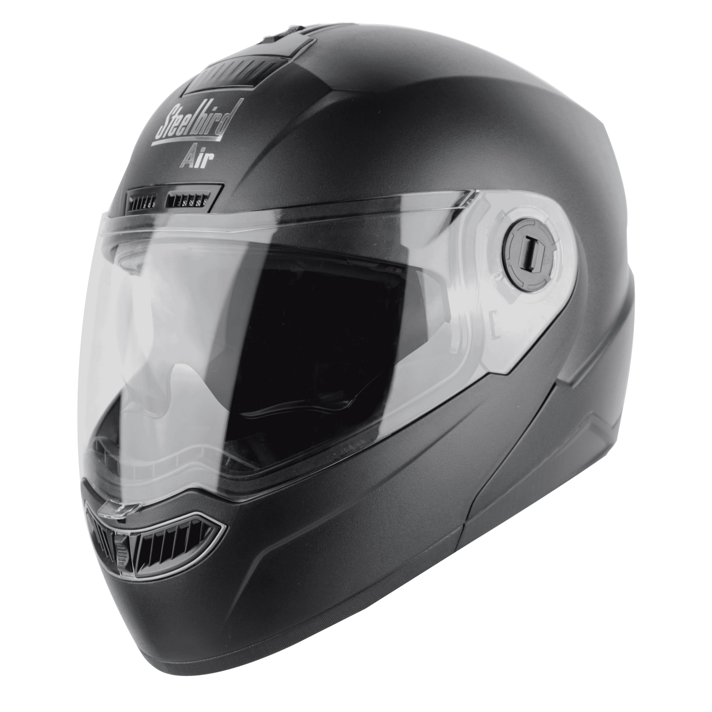 STEELBIRD Sba 7 Dashing Black Full Face Helmet