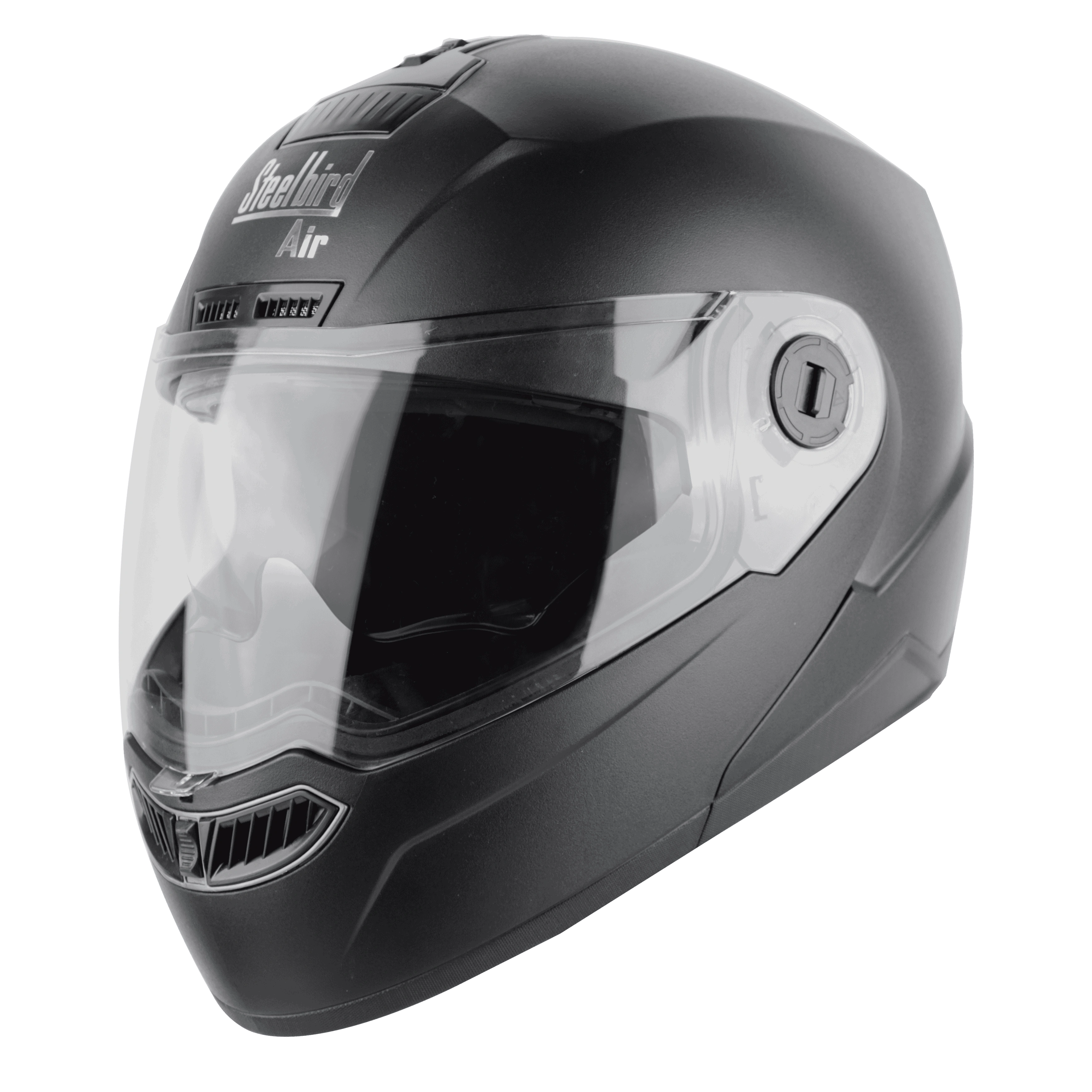 STEELBIRD Sba 7 Dashing Black Full Face Helmet