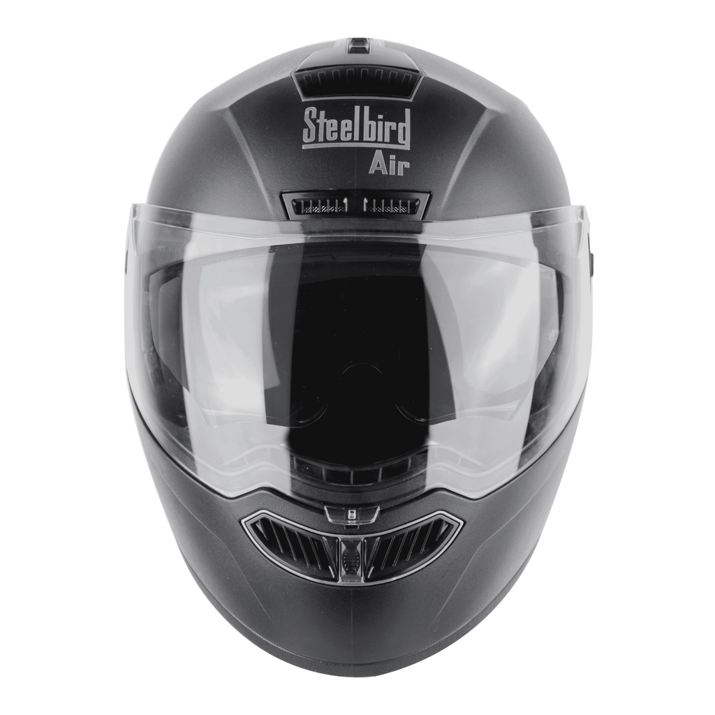 STEELBIRD Sba 7 Dashing Black Full Face Helmet