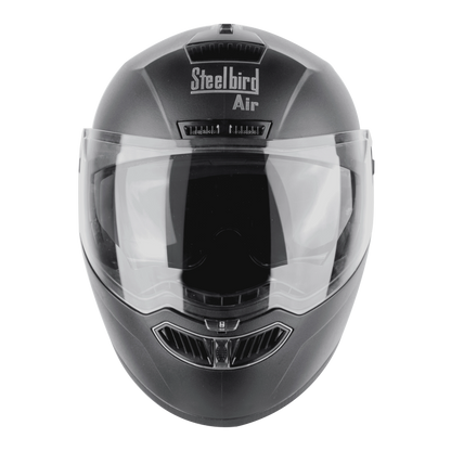 STEELBIRD Sba 7 Dashing Black Full Face Helmet