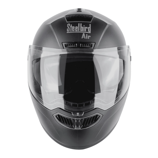 STEELBIRD Sba 7 Dashing Black Full Face Helmet