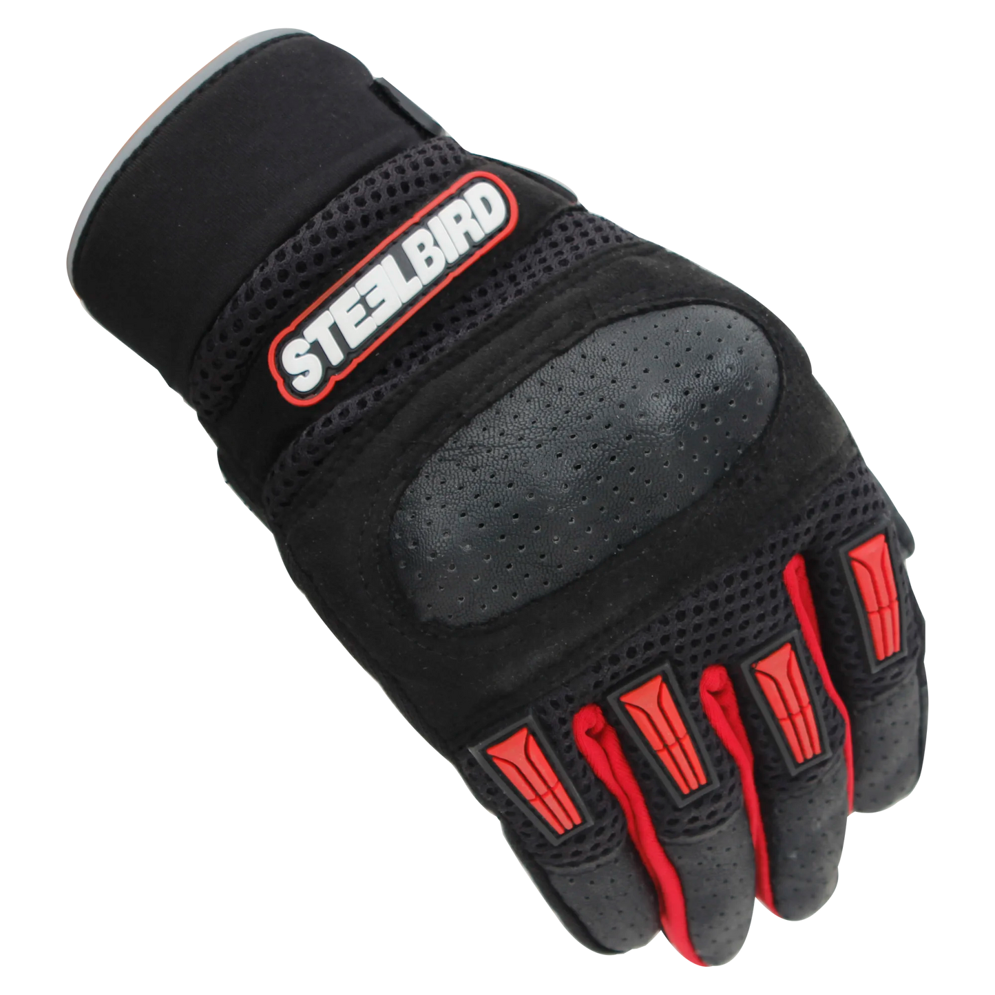 STEELBIRD Adventure Red Gloves Riding Gears
