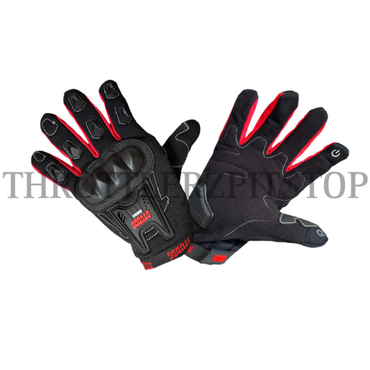 STUDDS Smg 2 Red Gloves Riding Gears