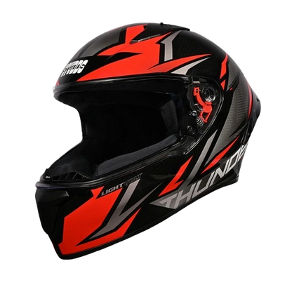 STUDDS Thunder D1 Light Volt Black N2 Full Face Helmet