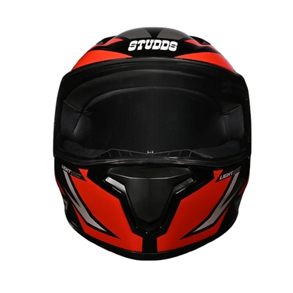 STUDDS Thunder D1 Light Volt Black N2 Full Face Helmet