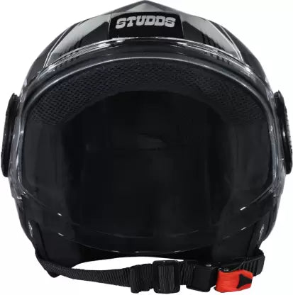 STUDDS Urban Super D1 Matt Gun Grey N6 Half Face Helmet