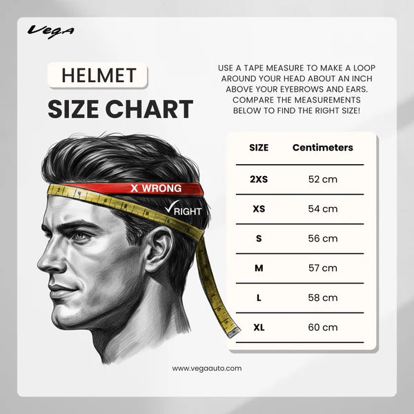 VEGA Sonic DX Black Helmet + Black Visor Combo