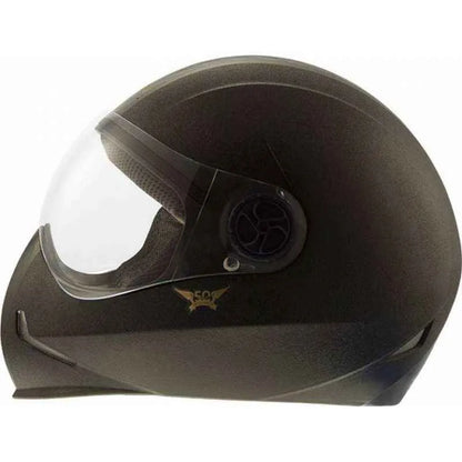 STEELBIRD Sbh 50  Adonis Black Full Face Helmet