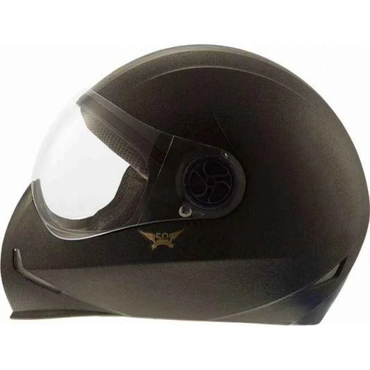 STEELBIRD Sbh 50  Adonis Black Full Face Helmet
