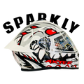 Aerostar Axter D2 Black Sliver Full Face Helmet