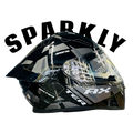 Aerostar Axter D8 Black Gray Full Face Helmet