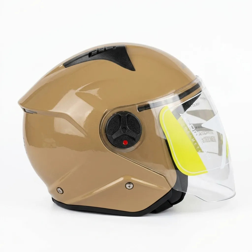 Aerostar Beat Desert Strom Half Face Helmet